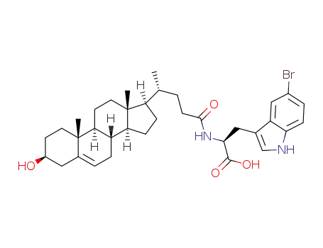 N-(3β-hydroxy-Δ5-cholen-24-oyl)-5-bromo-L-tryptophan