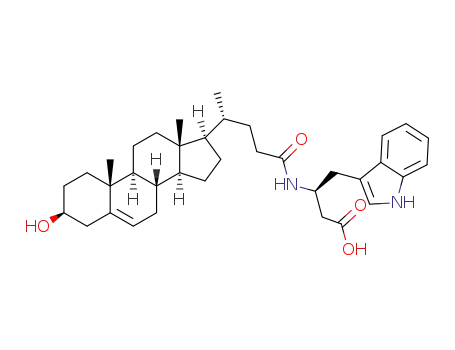 N-(3β-hydroxy-Δ5-cholen-24-oyl)-L-β-homotryptophan