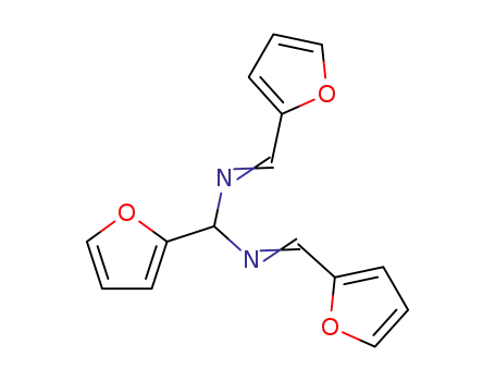 1-(2-Furanyl)-n,n'-bis(2-furanylmethylene)-methanediamin