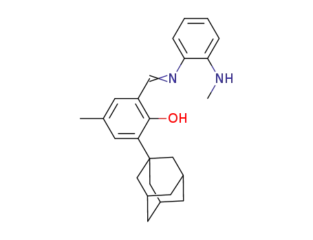2-(adamantan-1-yl)-4-methyl-6-(((2-(methylamino)phenyl)imino)methyl)phenol