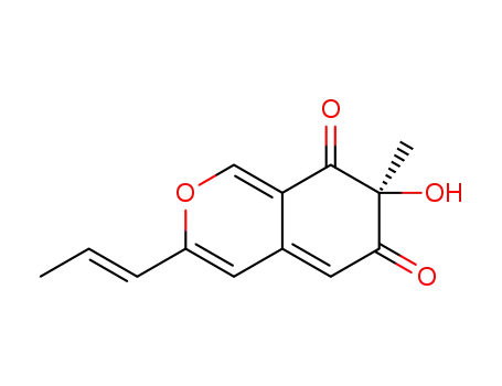 (S,E)-7-hydroxy-7-methyl-3-(prop-1-en-1-yl)-6H-isochromene-6,8(7H)-dione