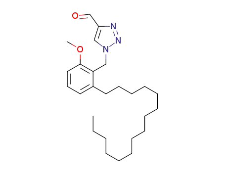 1-(2-methoxy-6-pentadecylbenzyl)-1H-1,2,3-triazole-4-carbaldehyde