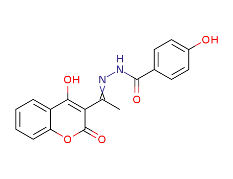 3-{N-[(4'-hydroxybenzoyl)hydrazono]ethyl}-4-hydroxycoumarin