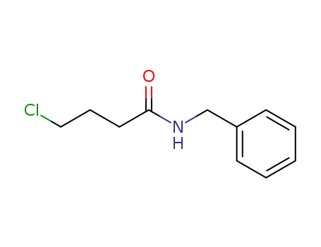 Molecular Structure of 22813-61-2 (N-Benzyl-4-chlorobutyraMide, 97%)