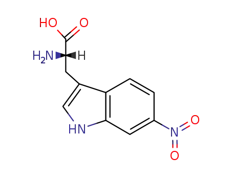 Molecular Structure of 46885-76-1 (6-nitrotryptophan)