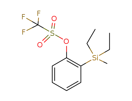 2-[diethyl(methyl)silyl]phenyl trifluoromethanesulfonate