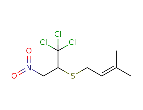 (3-methylbut-2-enyl)(1,1,1-trichloro-3-nitropropan-2yl)sulfane