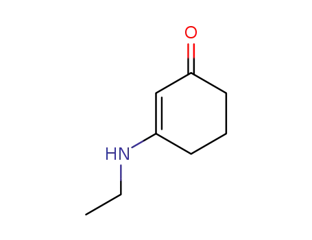 Molecular Structure of 23076-01-9 (2-Cyclohexen-1-one, 3-(ethylamino)-)