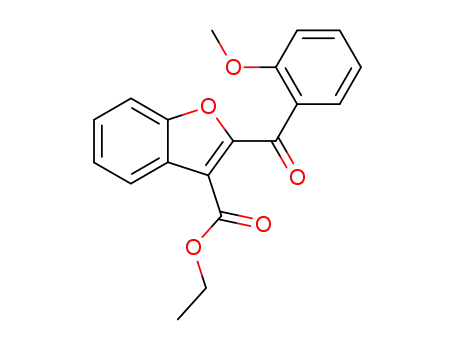 2-(2-methoxy-benzoyl)-benzofuran-3-carboxylic acid ethyl ester