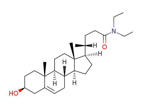 N,N-diethyl-3β-hydroxy-5-cholenamide