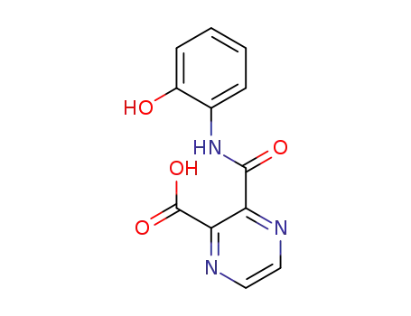 3-[(2-hydroxyphenyl)carbamoyl]pyrazine-2-carboxylic acid