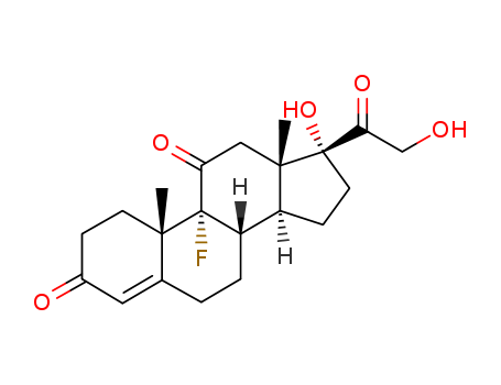 Pregn-4-ene-3,11,20-trione, 9-fluoro-17,21-dihydroxy-