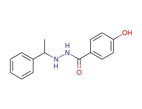 4-hydroxy-N'-(1-phenylethyl)benzohydrazide