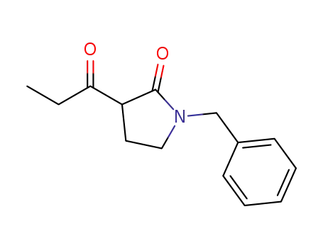 (rac)-1-benzyl-3-propionylpyrrolidin-2-one