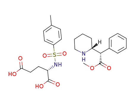 dexmethylphenidate N-tosyl-l-glutamate Salt