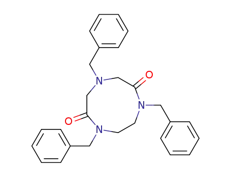1,4,7-tribenzyl-1,4,7-triazacyclononane-2,6-dione