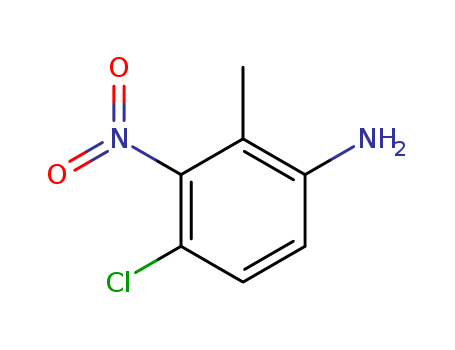 Benzenamine, 4-chloro-2-methyl-3-nitro-