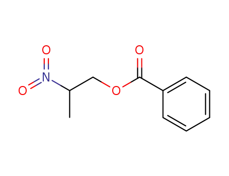 Molecular Structure of 5437-73-0 (2-nitropropyl benzoate)