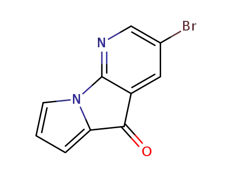 3-bromo-5H-pyrido[3,2-b]pyrrolizin-5-one