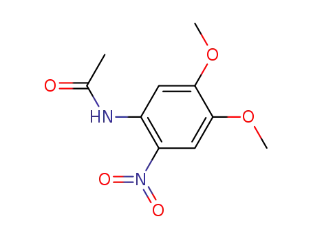 4-Acetylamino-1,2-dimethoxy-5-nitrobenzene