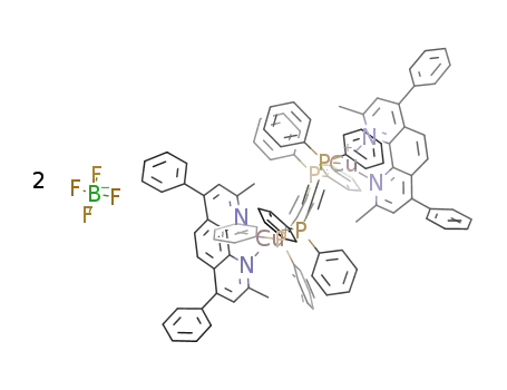 [Cu2(2,9-dimethyl-4,7-diphenyl-1,10-phenanthroline)2(μ-bis(diphenylphosphino)acetylene)2](BF4)2