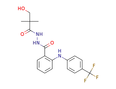 N’-(3-hydroxy-2,2-dimethylpropanoyl)-2-((4-(trifluoromethyl)phenyl)amino)benzohydrazide