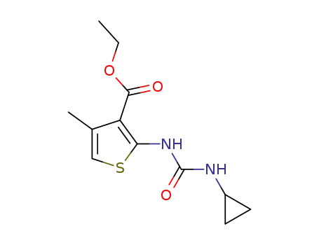 ethyl 2-[(cyclopropylcarbamoyl)amino]-4-methylthiophene-3-carboxylate
