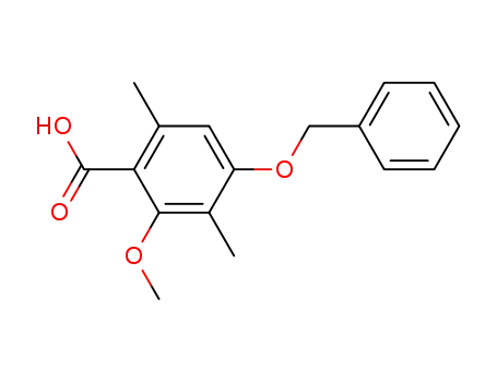2-methoxy-4-benzyloxy-3,6-dimethylbenzoic acid