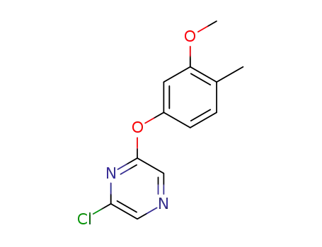 2-chloro-6-(3-methoxy-4-methylphenoxy)pyrazine
