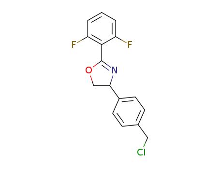 4-(4-(chloromethyl)phenyl)-2-(2,6-difluorophenyl)-4,5-dihydrooxazole