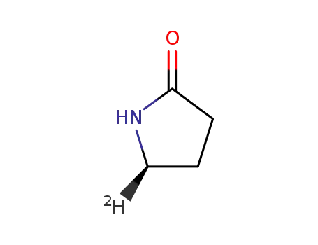 (5R)-<5-2H1>-2-pyrrolidinone