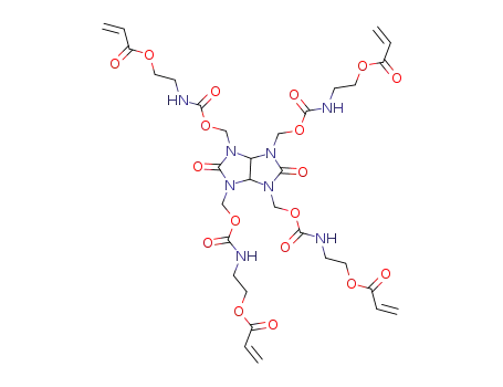 1,3,4,6-tetrakis(2-acryloyloxyethylcarbamoyloxy)methylglycoluril