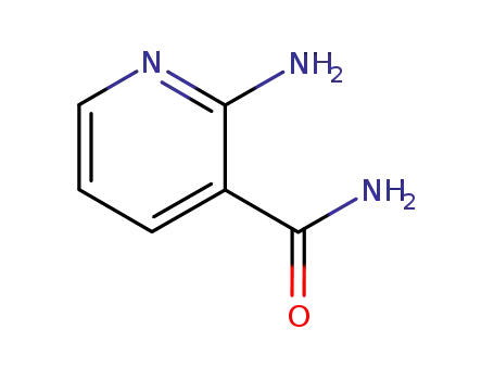 Molecular Structure of 13438-65-8 (3-Pyridinecarboxamide,2-amino-(9CI))