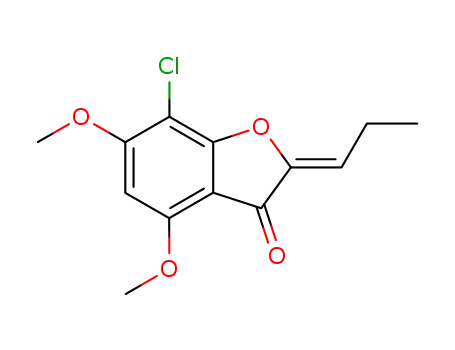 (Z)-7-chloro-4,6-dimethoxy-2-(1-propylidene)-3(2H)-benzofuranone