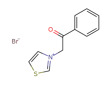 2-(3-thiazolium)-1-phenylethanone bromide