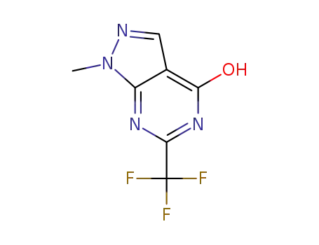 1-methyl-6-trifluoromethyl-1H-pyrazolo[3,4-d]pyrimidin-4-ol