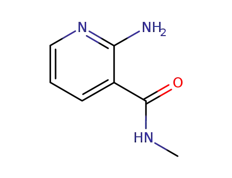 Molecular Structure of 870997-87-8 (N-Methyl-2-aminopyridine-3-carboxamide)
