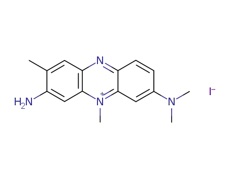 3-amino-7-dimethylamino-2,5-dimethyl-phenazinium; iodide