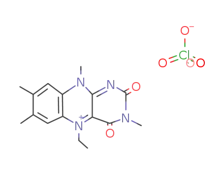 5-ethyl-10-methyl-2,4-dioxo-2,3,4,10-tetrahydrobenzo[g]pteridin-5-ium perchlorate