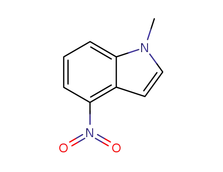 Molecular Structure of 91482-63-2 (1-METHYL-4-NITRO-1H-INDOLE)