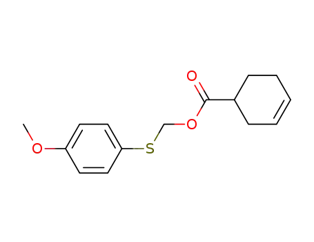 4-methoxyphenylthiomethyl 3-cyclohexenecarboxylate