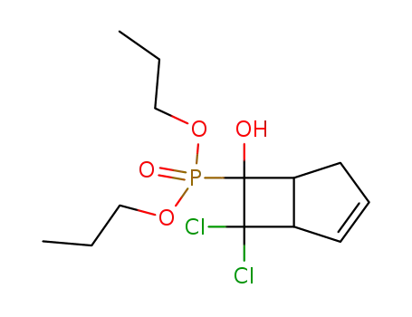 (7,7-Dichloro-6-hydroxy-bicyclo[3.2.0]hept-2-en-6-yl)-phosphonic acid dipropyl ester