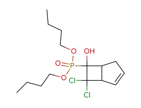 (7,7-Dichloro-6-hydroxy-bicyclo[3.2.0]hept-2-en-6-yl)-phosphonic acid dibutyl ester