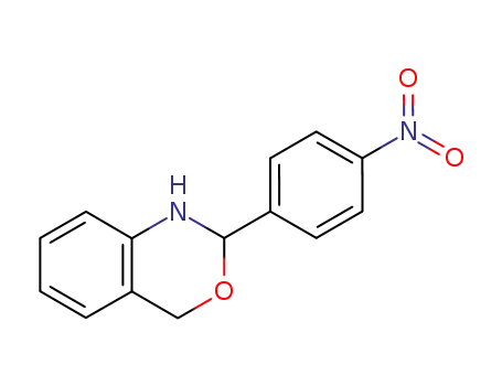 2-(4'-nitrophenyl)-1,2-dihydro-4H-3,1-benzoxazine