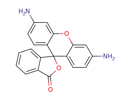 Molecular Structure of 509-72-8 (Fluoran, 3,6-diamino-)