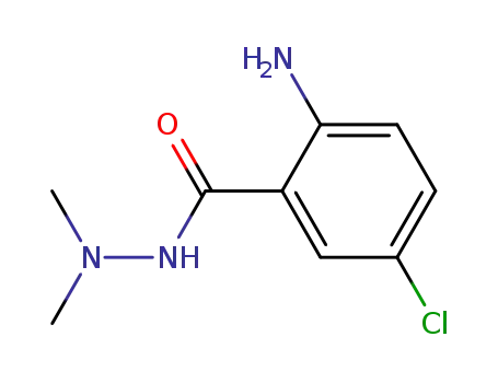 1-(5-chloro-2-aminobenzoyl)-2,2-dimethylhydrazine