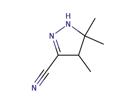 4,5,5-Trimethyl-4,5-dihydro-1H-pyrazole-3-carbonitrile