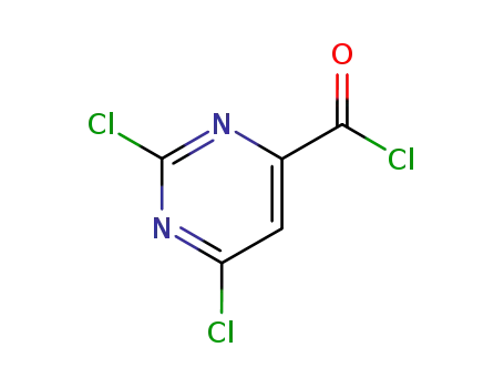 2,4-dichloropyrimidine-6-carboxylic acid chloride