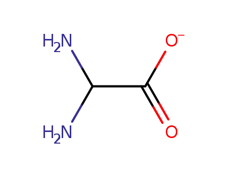 Molecular Structure of 103711-21-3 (Acetic acid, diamino-)