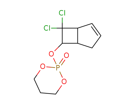 2-(7,7-dichloro-6-hydroxybicyclo<3.2.0>hept-2-en-6-yl)-1,3,2-dioxaphosphorinane 2-oxide